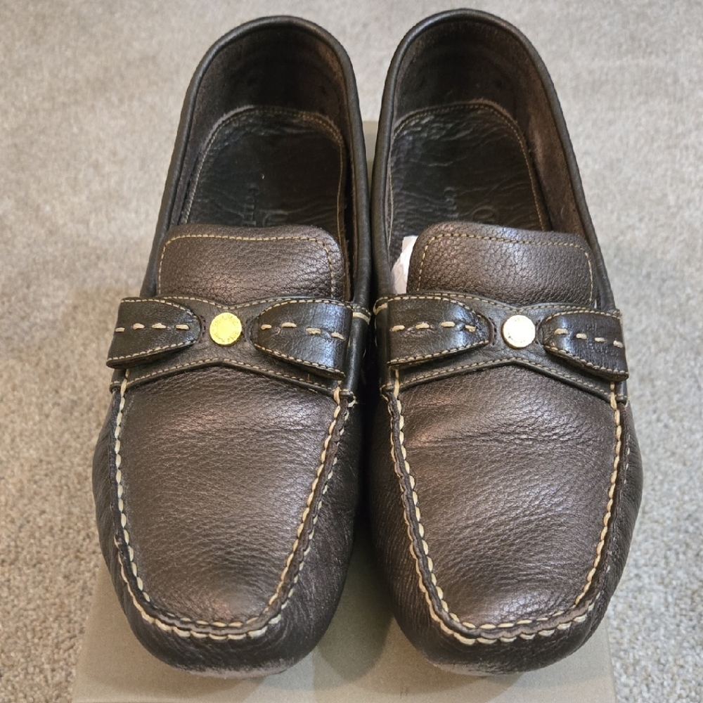 Cole Haan Dark Brown Leather Loafers